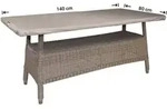Schutzh&uuml;lle nur f&uuml;r Tischplatten 140 x 80 cm