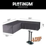 Abdeckhaube f&uuml;r L-Form Sofa 255 x 255 H: 70 cm