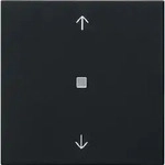 Gira eNet Funk Bedienaufsatz Pfeile System 55 Schwarz matt 5494005