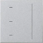 Gira S3000 Touchaufsatz System 55 Aluminium 536526