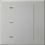 Gira S3000 Touchaufsatz System 55 Edelstahl 5365600