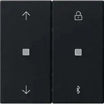 Gira S3000 Jalousie- und Schaltuhr BT System 55 Schwarz matt 5367005