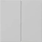 Gira Bedienaufsatz 2-fach grau 5362015