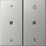 Gira Jalousie- und Schaltuhr Blutooth System 3000 Edelstahl 5367600
