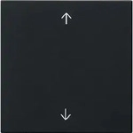 Gira Wippe 1-fach Pfeile System 55 Schwarz matt 5389005