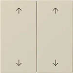 Gira Wippe 2-fach Cremewei&szlig; 538701