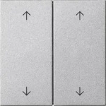 Gira Wippe 2-fach Aluminium 538726