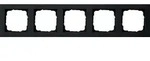 Gira Abdeckrahmen 5-fach sw 021509