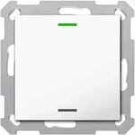 MDT BE-TAL5501.01, MDT technologies Taster Light 55 1-fach RGBW,rws/gl&auml;,neutral