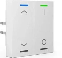 MDT BE-TAL5502.C1, MDT Taster Light 2-fach RGBW reinwei&szlig; gl&auml;nzend...