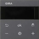 Gira S3000 RTR Display System 55 Anthrazit 539328