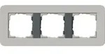 Gira Abdeckrahmen 3-fach E3 Grau/Anthrazit 0213422