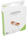 WAGO Durchgangsverbinder +Hebel max 4qmm transparent 221-2411/995-012