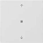 Gira KNX Taster Wippe 1-fach Pfeile Fl&auml;chen schalter Reinwei&szlig; 5172112