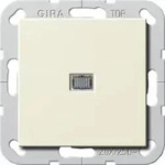 Gira Wippschalter Aus 2-polig System 55 cremeweiss Kontroll 20A 283401