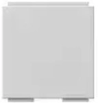 Gira Uni-Blind-Abdeckung 2-fach MJ 30&deg;+BSF grau 2645015