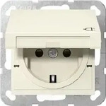 Gira SCHUKO-Steckdose KD + SH System 55 Cremewei&szlig; 441401