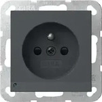 Gira Steckdose Erdstift LED-Leuchte + SH System 55 Anthrazit 448928