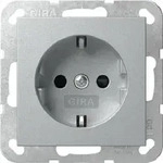 Gira SCHUKO-Steckdose SH System 55 Aluminium 445326
