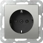 Gira SCHUKO-Steckdose ohne Krallen Edelstahl 4466600