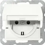 Gira SCHUKO-Steckdose KD + SP SRK System 55 Reinwei&szlig; 475403