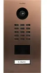DoorBird D2101V IP Video T&uuml;rsprechanlage Bronze-Optik als PVD Beschichtung,