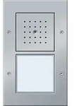 Gira T&uuml;rstation Aufputz 1fach Aluminium 126665
