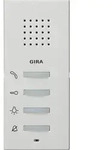 Gira Wohnungsstation Freisprechen Aufputz rw mt 125027
