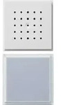 Gira UP-T&uuml;rstation 1 Ruftaster weiss weisse LED-Ruftaster 126066