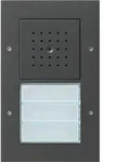 Gira T&uuml;rstation Aufputz 3fach anthrazit 126767