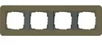 Gira Abdeckrahmen 4-fach E3 Umbra/Anthrazit 0214426
