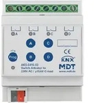 MDT AKS-0410.03, MDT Schaltaktor 4-fach REG 230VAC C-Last Standard 140&micro;F 4TE