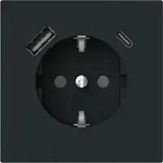 Busch-Jaeger SCHUKO&reg;-/USB-A+C Steckdose Safety+ 20EUCB2USBAC-45M