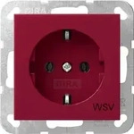 Gira SCHUKO-Steckdose WSV System 55 Rot 4188108