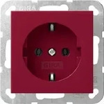 Gira SCHUKO-Steckdose System 55 Rot gl&auml;nzend 4455108