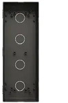 Busch-Jaeger Einputzdose Gr. 1/4 346x126x68mm sw 41384PB-03