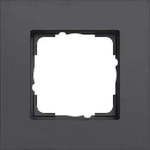 Gira Abdeckrahmen 1-fach Gira Esprit Aluminium Anthrazit lackiert 0211408