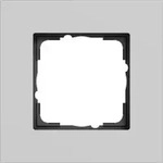 Gira Abdeckrahmen 1-fach Gira Esprit Aluminium Grau matt lackiert 0211405