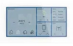 MDT KNX Glas Touch Smart 6 Zoll, KNX Se cure, Wei&szlig; BE-GTS06TW.01S