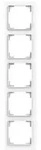 Busch-Jaeger Abdeckrahmen 5-fach 1725-44G