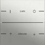 Gira Wippenset 2fach individuell f&uuml;r Tastsensor4 System 55 Edelstahl 5762600