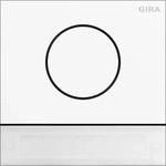 GIRA 5501902, Gira AP-Geh&auml;use 1 Modul System 106 Verkehrsweiss 106,5x106,5x23,3