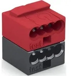 WAGO Busankoppler-Klemme dunkelgrau rot verr. 243-211