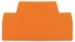 WAGO Abschlu&szlig;platte orange 280-341