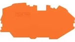 WAGO Abschluss-/Zwischenplatte 1mm orange 2216-7692