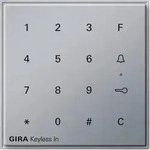 Gira Code Tastatur Aluminium Keyless In 260565
