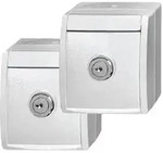 Busch-Jaeger SCHUKO Steckdose ocean IP44 alpinwei&szlig; 20/20EWSL-54