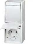 Busch-Jaeger Schuko Zweifachsteckd. 20-02EWN-54
