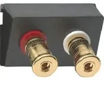 Gira Einsatz High-End Lautspr.Verbinder Einsatz Datenhaube 009100