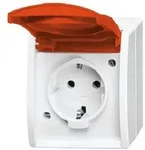 Busch-Jaeger SCHUKO Steckdose ocean IP44 alpinwei&szlig; 20EWN-14-54